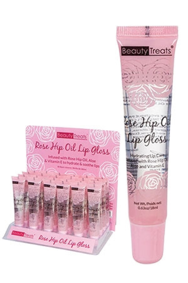 BTS510-98 Beauty Treats Rose Hip Oil Lip GlossBTS510-pc