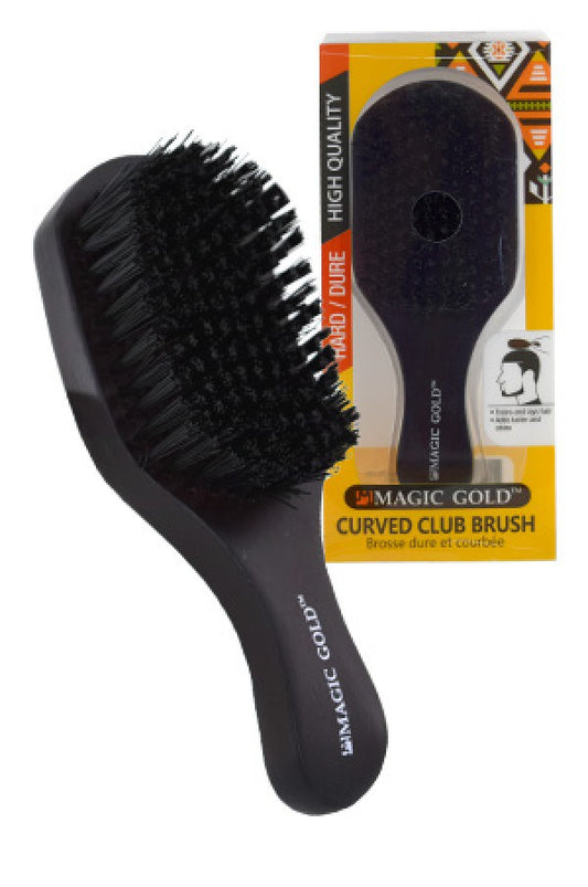 6808 Magic Gold Hard Curved Club Brush  -pc