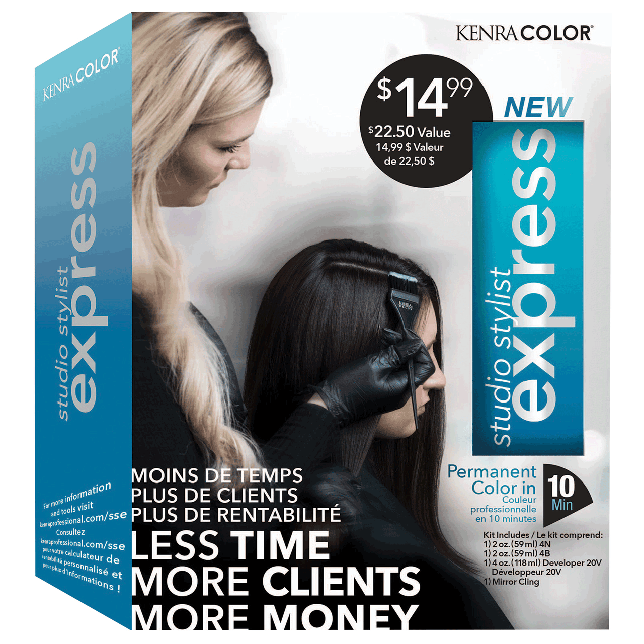 Kenra Professional Studio Stylist Express Try Me Kit - Brunette