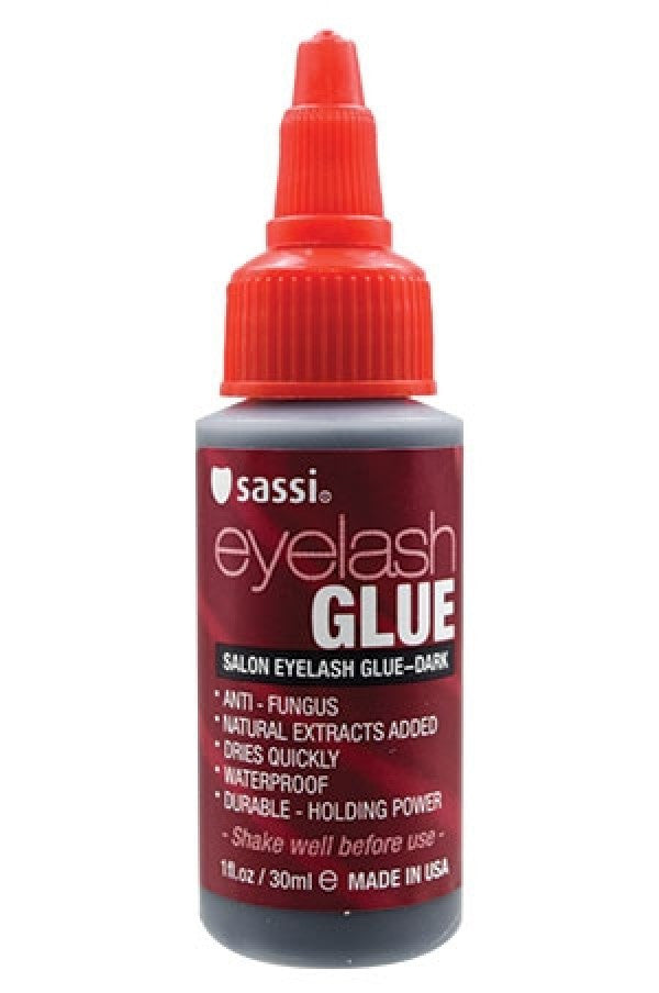 Sassi 35140 Eyelash Glue -dark (1oz/12pc/ds)-pc