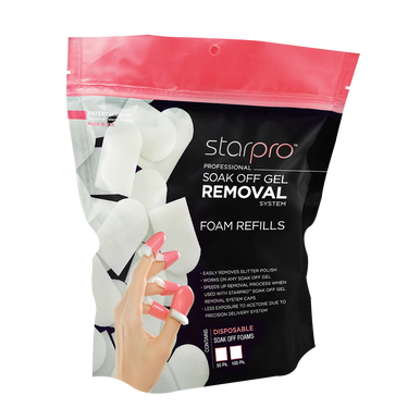 Cuccio  Cina Pro  Star Pro Star Nail Soak Off Gel Refill Removal Pads - 50 Count