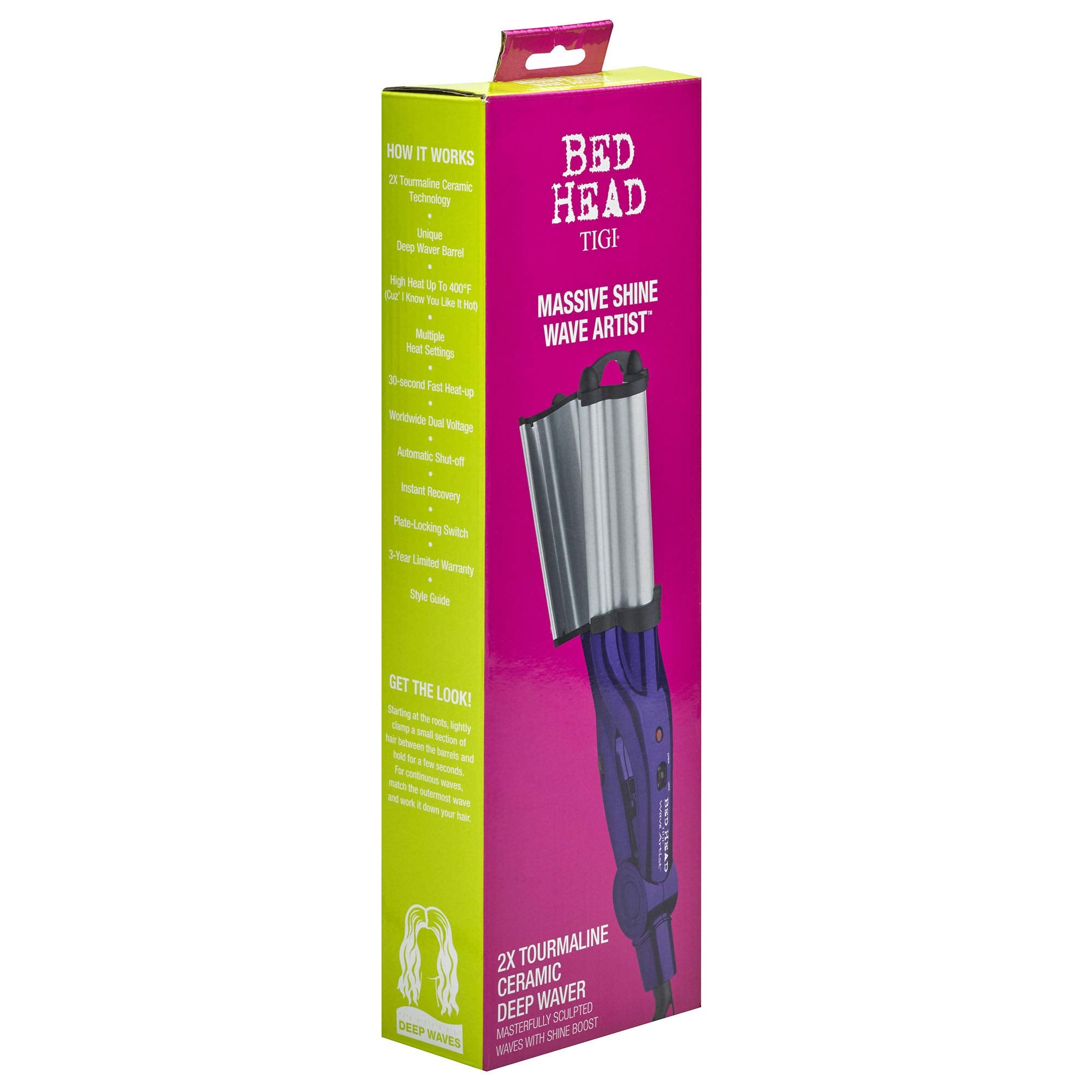 Bed head tourmaline ceramic multi outlet waver