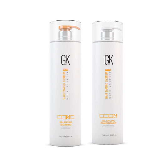 GK- Global Keratin Balancing DUO Shampoo + Conditioner 1000 ml Each