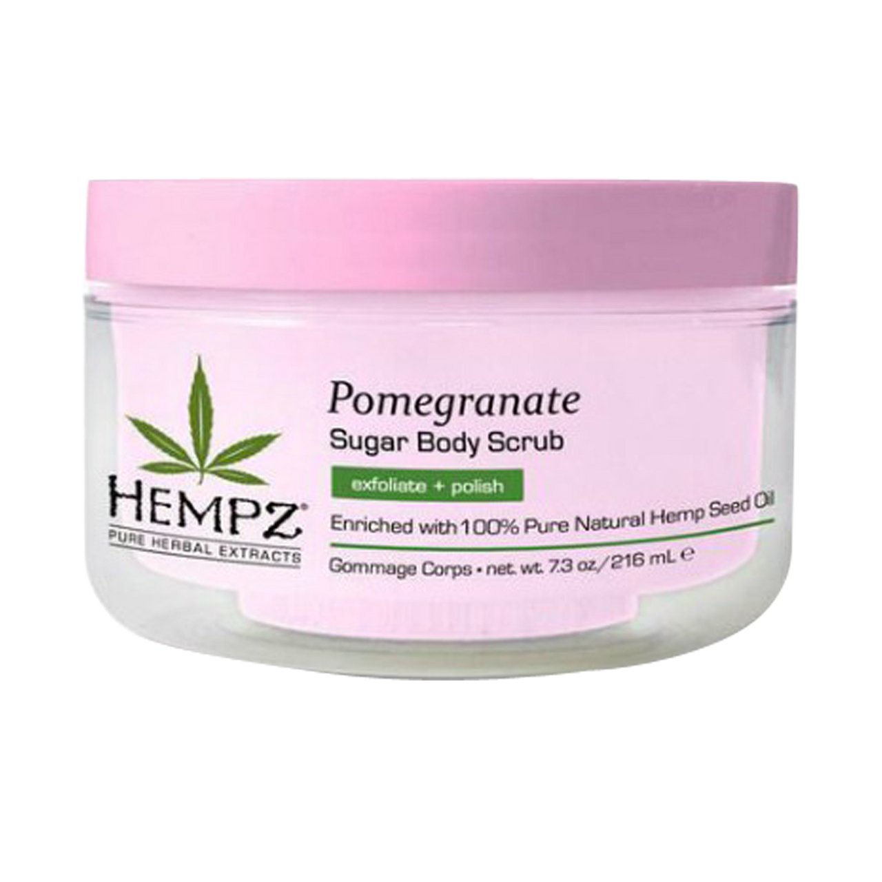 Hempz Pomegranate Sugar Body Scrub 7.3 oz.