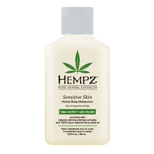 Hempz Sensitive Skin Herbal Body Moisturizer 2.25 fl. oz.