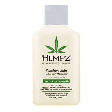 Hempz Sensitive Skin Herbal Body Moisturizer 2.25 fl. oz.