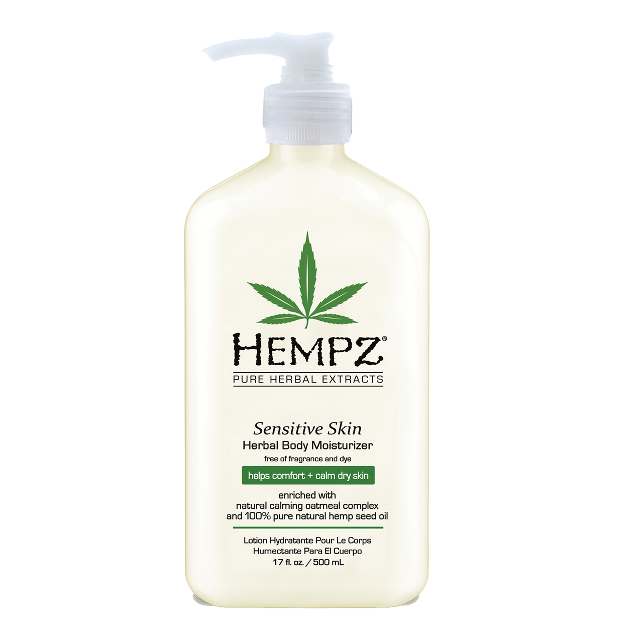 Hempz Sensitive Skin Moisturizer 17 fl. oz.