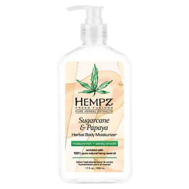 Hempz Sugarcane & Papaya Herbal Body Moisturizer 17 fl. oz.