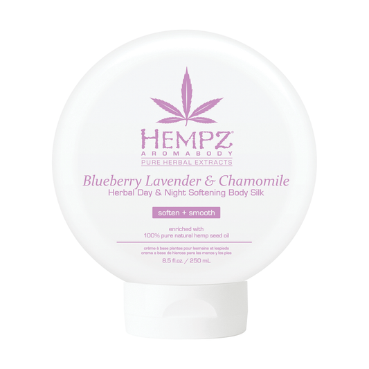 Hempz Blueberry Lavender & Chamomile Softening Body Silk 8.5 oz.