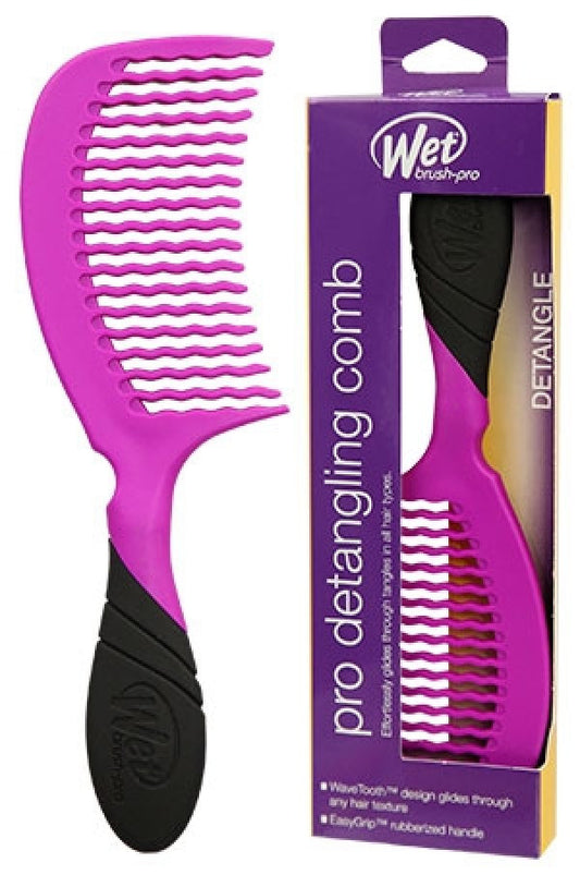 0620WPURPNW Pro Comb Detangler - Purple -pc