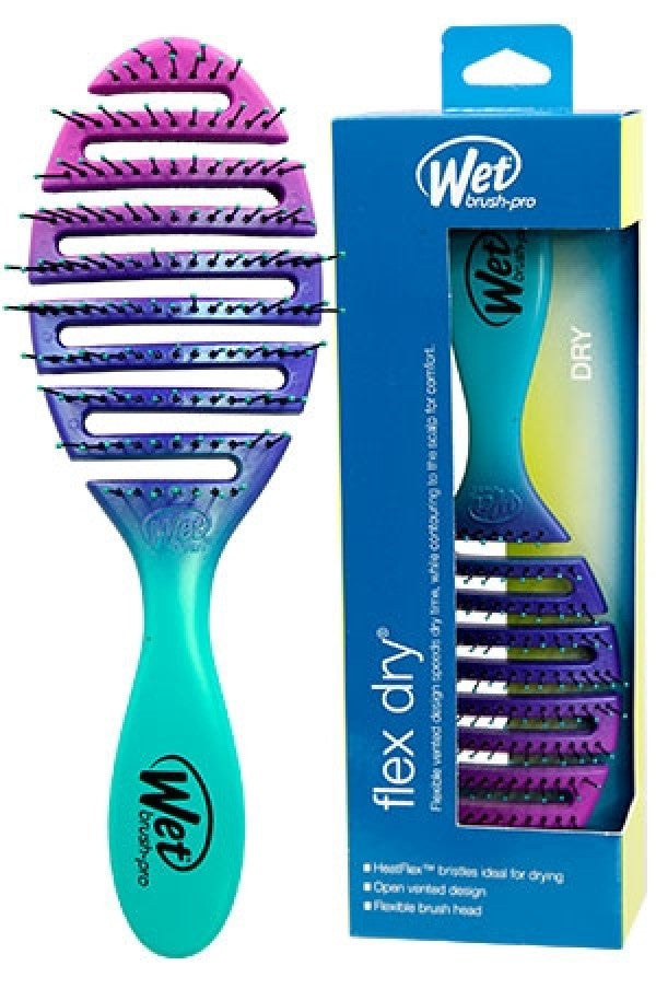 BWP800FXTOM Wet Brush Pro- Flex dry OMBRE TEAL -pc