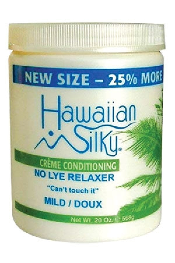 Hawaiian Silky-box 60 No Lye Relaxer-Mild (20oz)