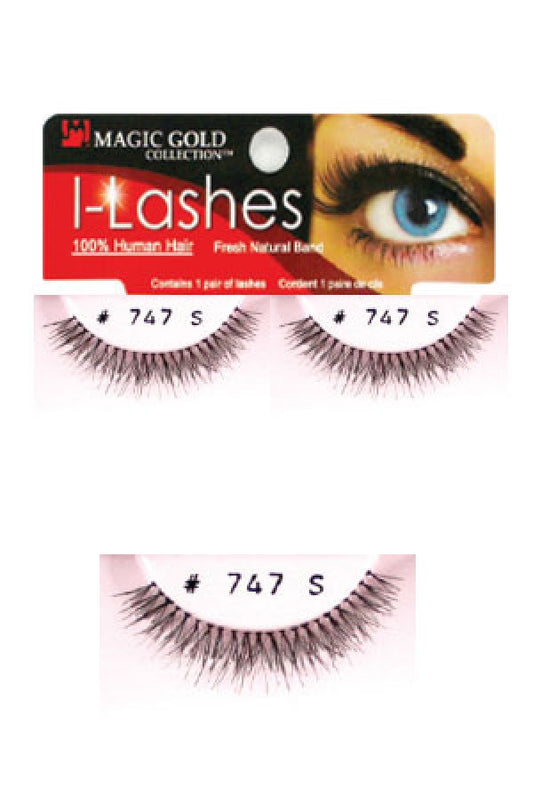 Magic Gold-747S I-lashes 100% Human Hair Fresh Natural Band