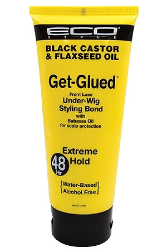 Eco Styler-118 Black Castor & Flaxseed Oil(Get-Glued 48 hr)(6oz)