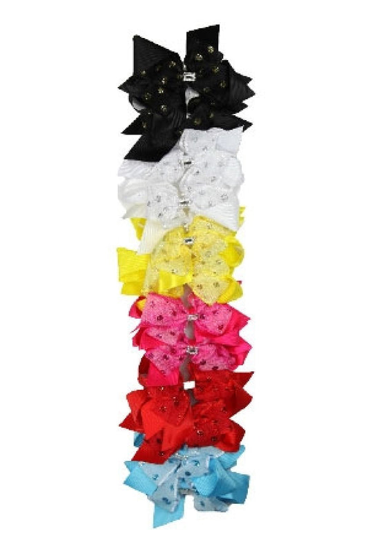 Ribbon Hair Accessories w/Clip 7629-dz