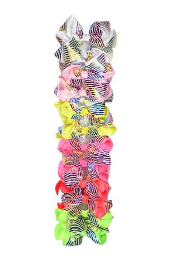 Ribbon Hair Accessories w/Clip 7632-dz