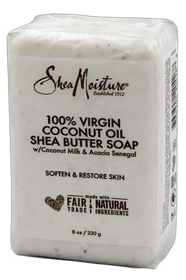 Shea Moisture-box 141 100%  Coconut Oil Bar Soap(8oz)