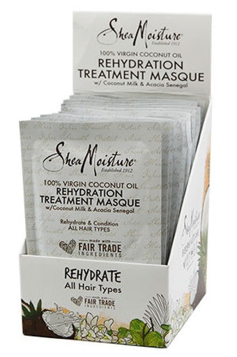 Shea Moisture-box 127 CoconutHair Masque Packet (12/ds)