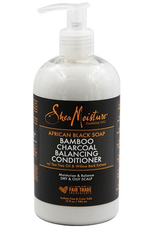 Shea Moisture-box 138 Bamboo/Charcl Conditioner(13oz)