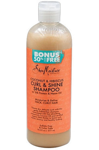 Shea Moisture-box 29B Coconut & HibiscusCurl&Sh  Shampoo(19.5oz)