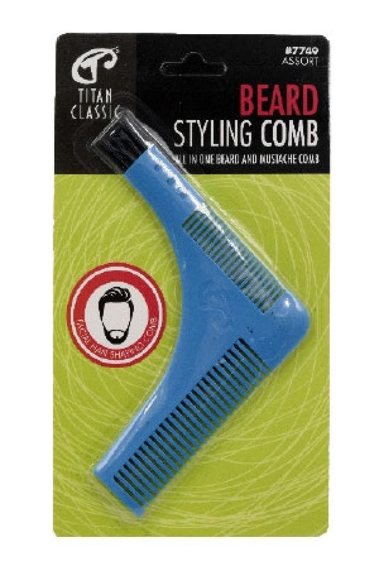 Titan7749 Titan Classic Beard Style Comb (Asst)-dz