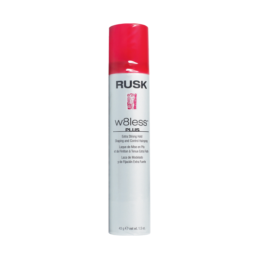 Rusk W8less Plus Hairspray stocking stuffer 1.5 fl. oz.