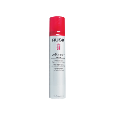 Rusk W8less Plus Hairspray 55% LVOC Mini Size 1.5 fl. oz.