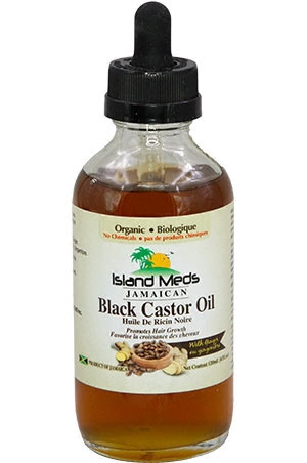 Island Meds-3 Jamaican Caster Oil-Ginger (4oz)