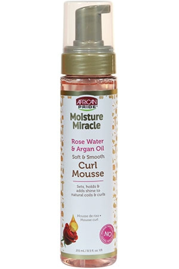 African Pride-89 Moist Miracle Curl Mousse(8.5oz)