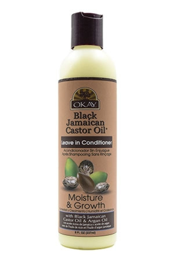 Okay-box 69 African Black Jamican Leave In Conditioner(8oz)