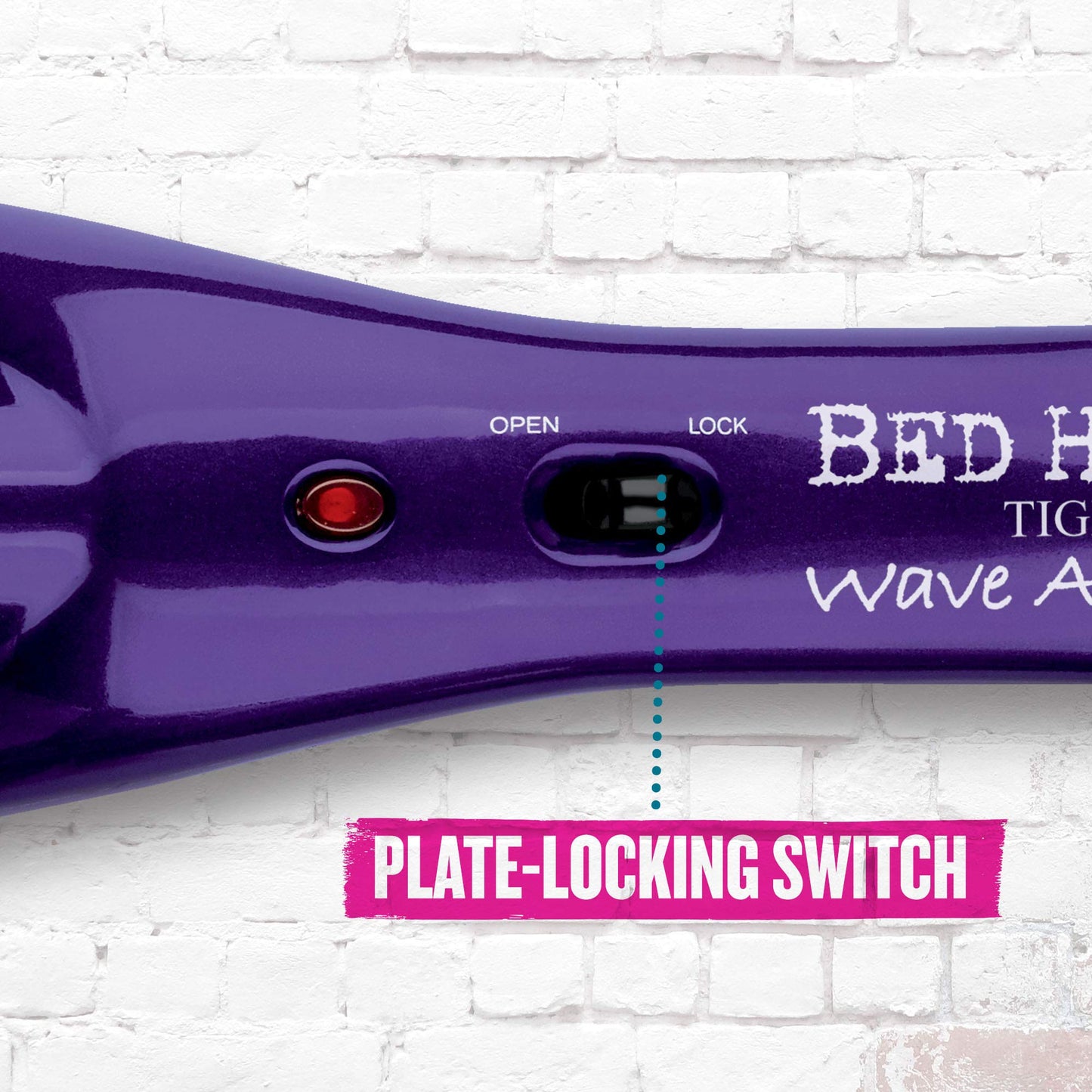 Bed Head Tourmaline Wave Artist Deep Waver | Combat Frizz and Add Massive Shine for Beachy Waves, (Purple)