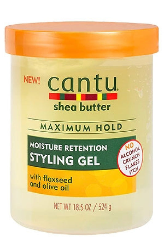 Cantu-75 Flaxseed&Olive Oil Styling Gel(18.25oz)