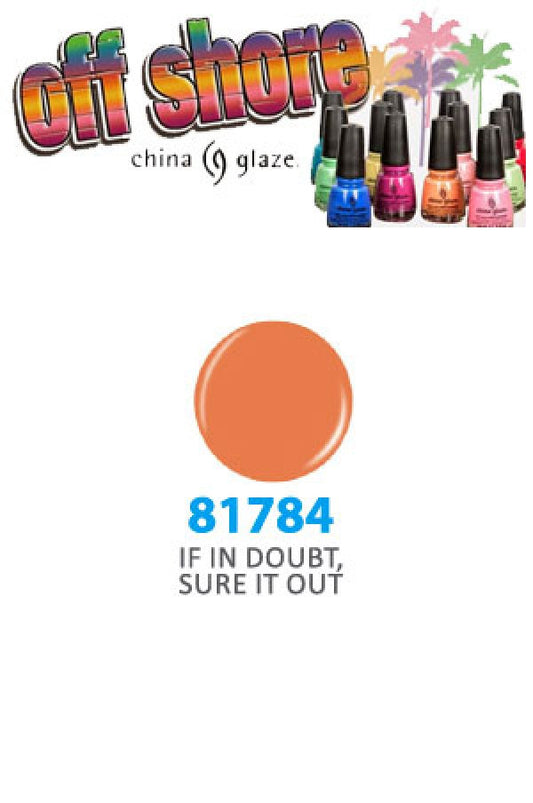 China Glaze If in doubt, sure it out 81784