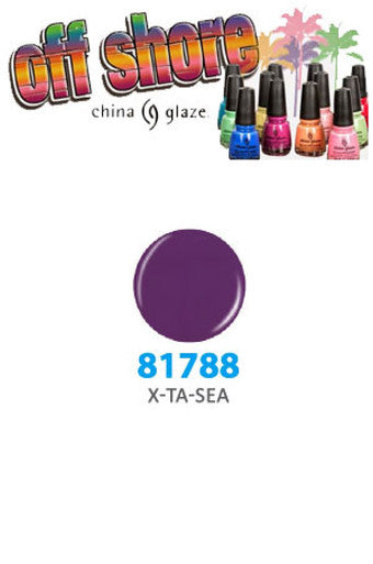 China Glaze X-TA-SEA 81788