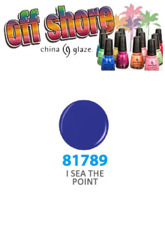 China Glaze I SEA THE POINT 81789