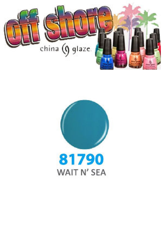 China Glaze WAIT N' SEA 81790