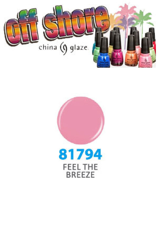 China Glaze FEEL THE BREEZE 81794