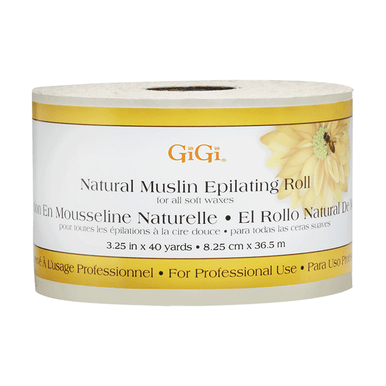 GiGi Bleached Muslin Epilating Roll 1 Roll