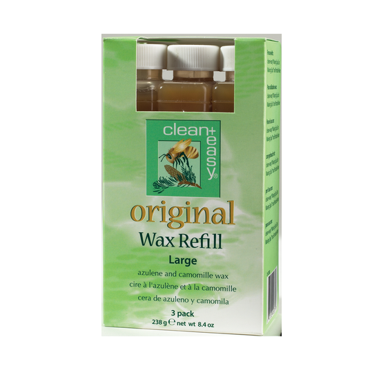 Clean+Easy Large Original Wax Refills 3 Count