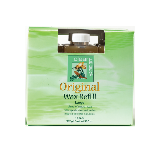 Clean+Easy Large Original Wax Refills 12 Count