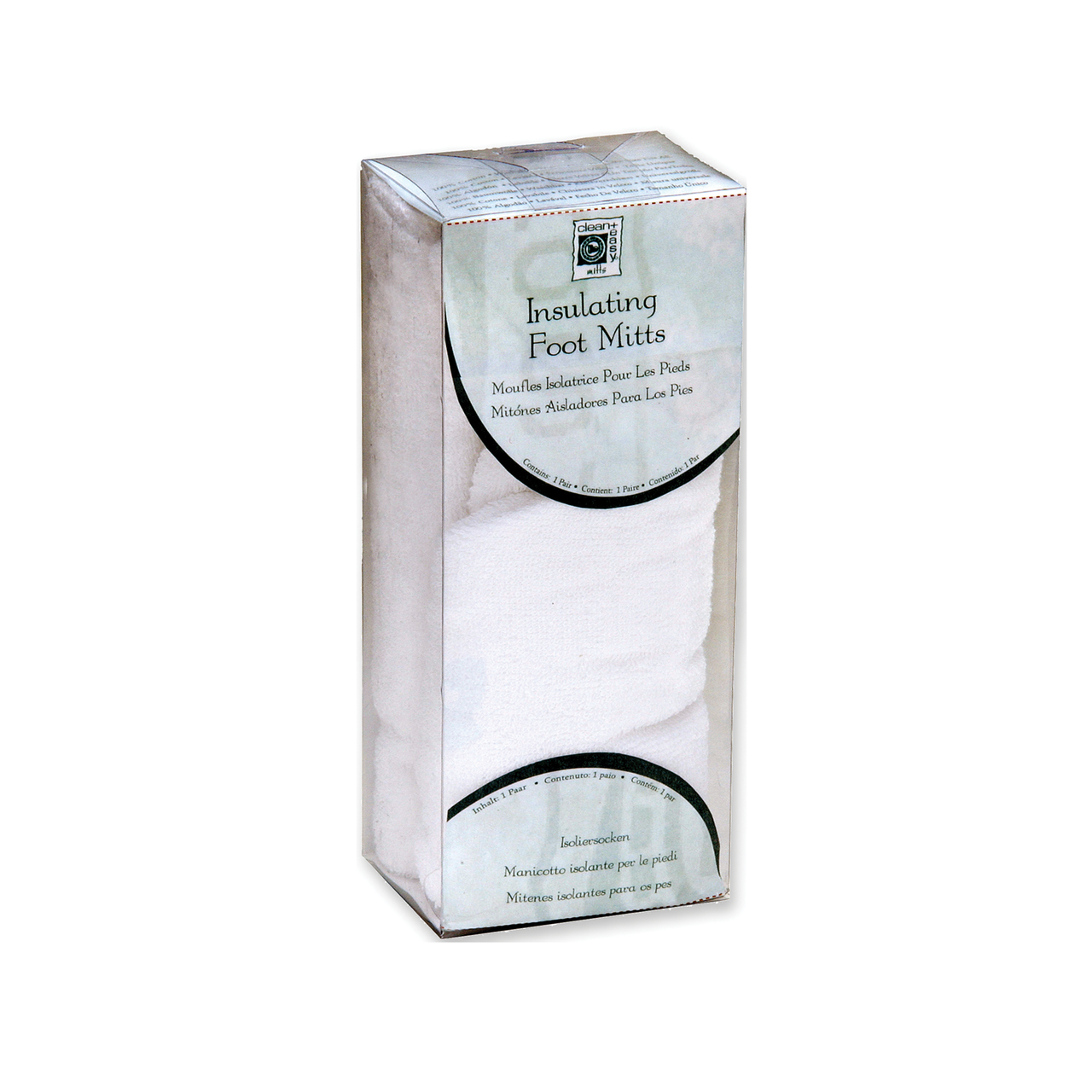 Clean+Easy Insulating Foot Mitts 1 Pair