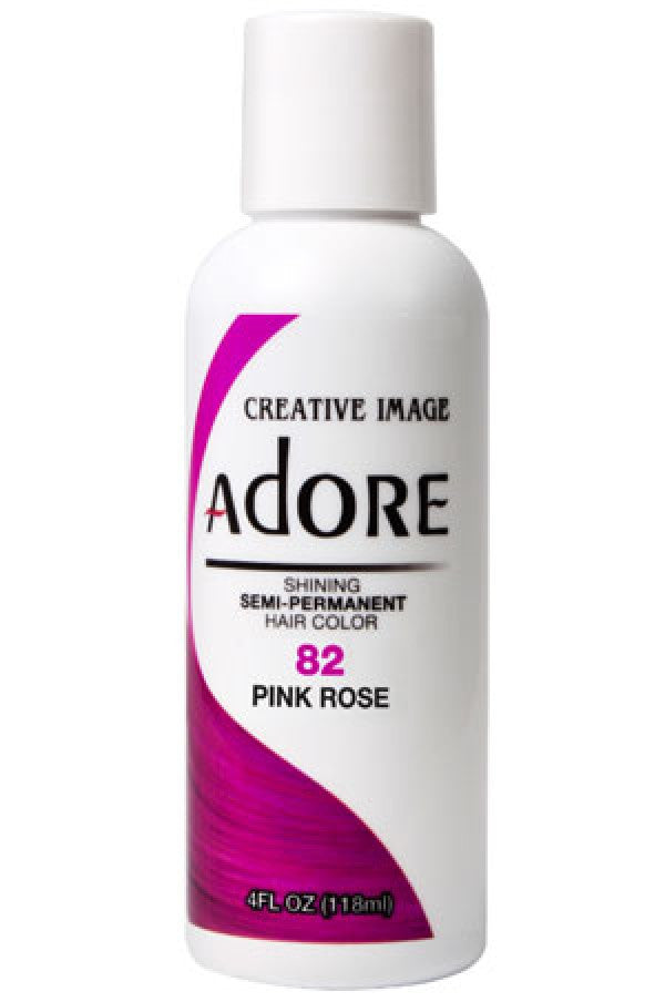 Adore-1 Semi Permanent Hair Color (4 oz)- 82 Pink Rose