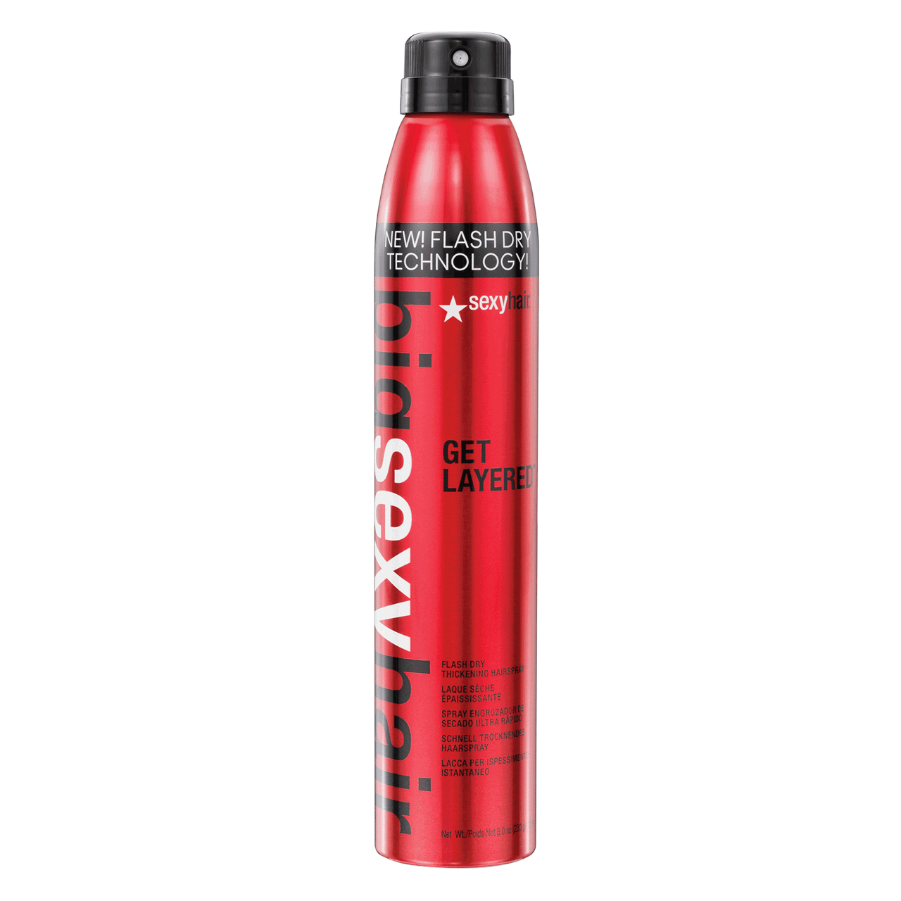 Sexy Hair Concepts Get Layered Flash Dry Thickening Hairspray 8 oz.