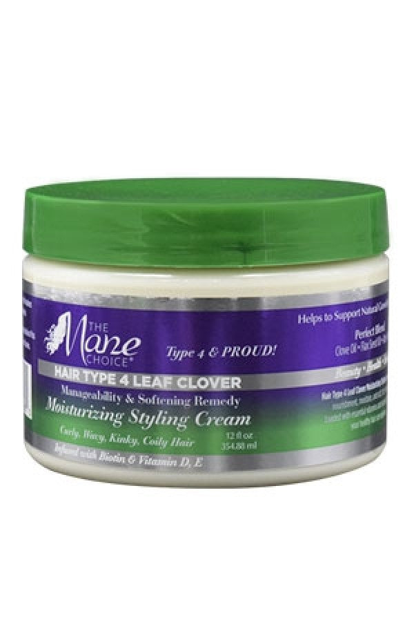 The Mane Choice-box 39 Hair Type 4 LeafClover StylingCream(12oz)