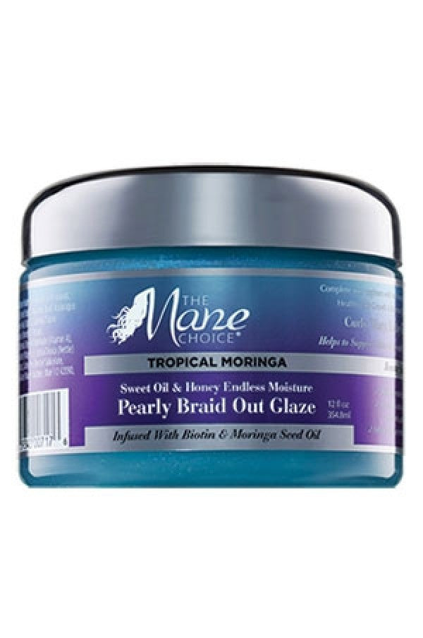 The Mane Choice-box 53 Tropical Moringa Braid Out Glaze (12oz)