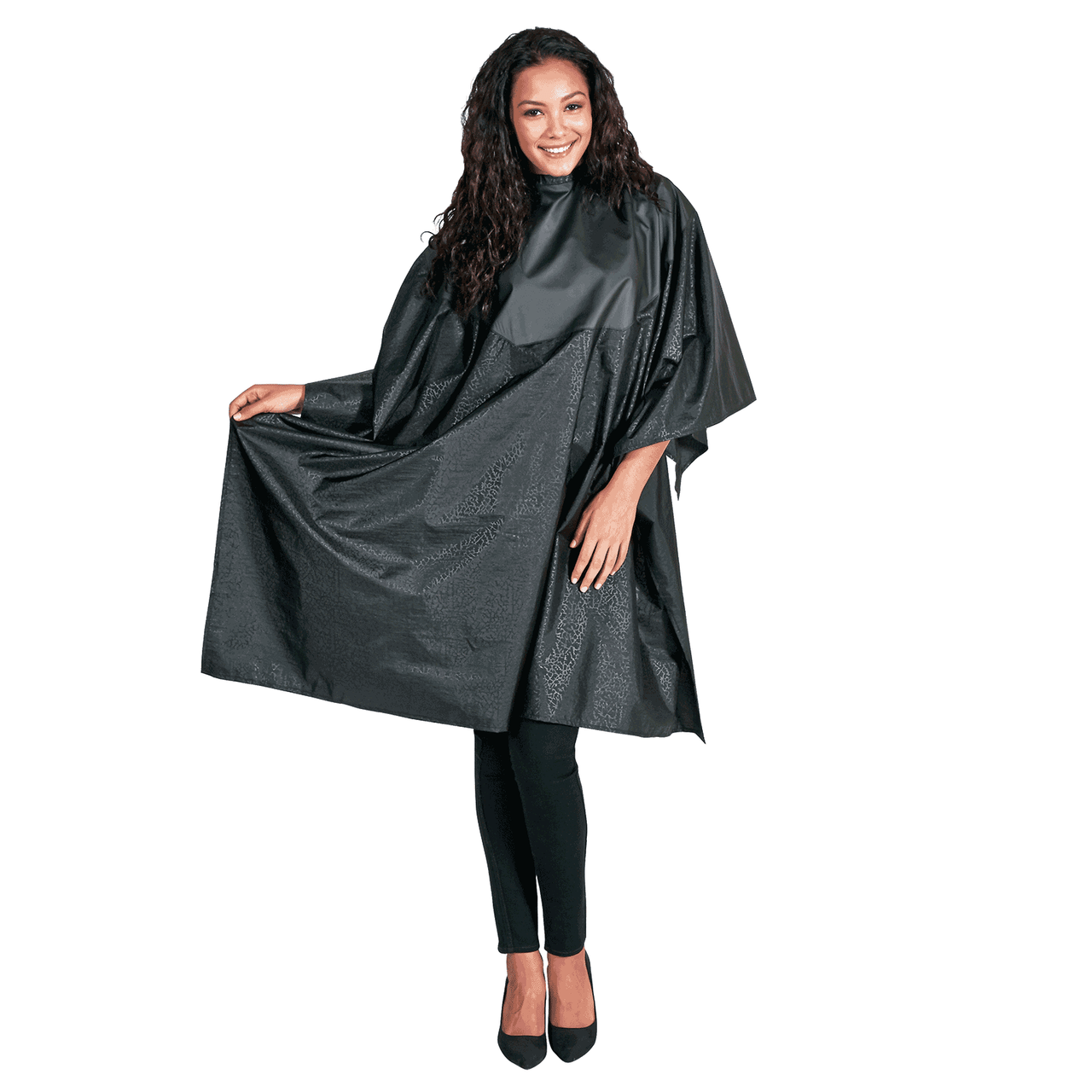 Colortrak Betty Dain All Purpose Black Chemical Cape