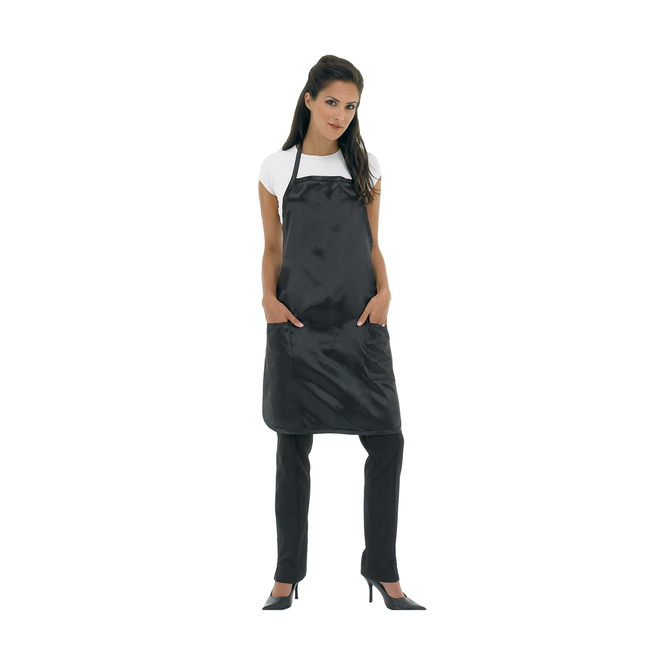 Colortrak Betty Dain Satin Stylist Apron - Black