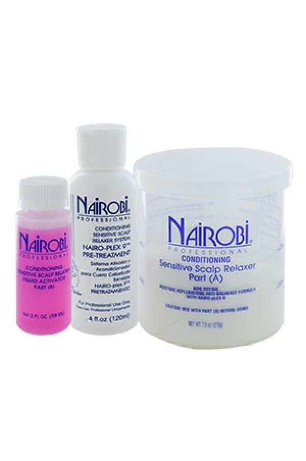 Nairobi-5 Sensitive Scalp Relaxer Kit (4app)