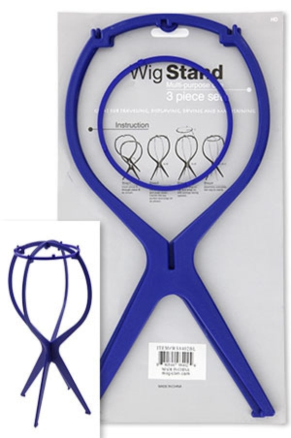 Multi Purpose Plastic Wig Stand  8402