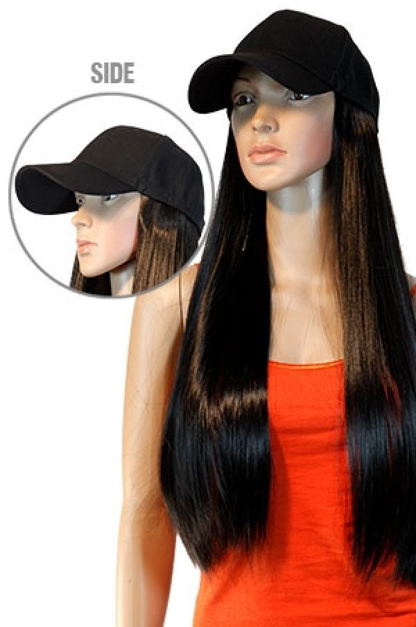 Magic Gold Cap With Hair HHJ98892 BLACK/1B -pc